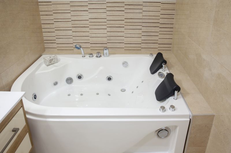Corner Jacuzzi Bathtub
